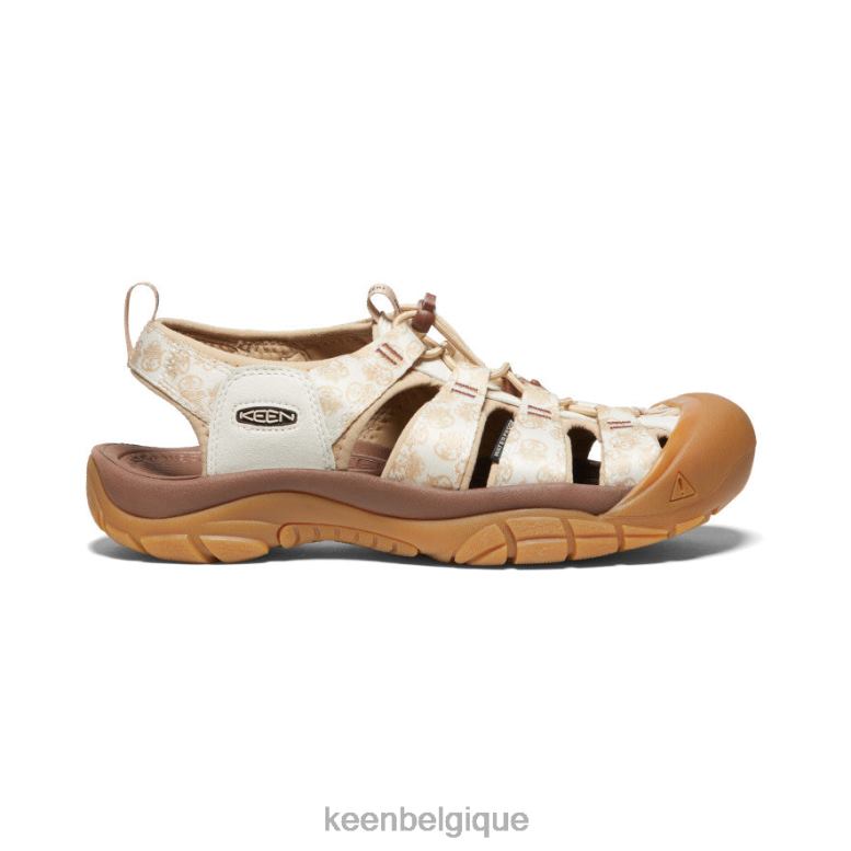 chaussure KEEN newport rétro x ours fumé ours enfumé/smores Hommes PD0JD83