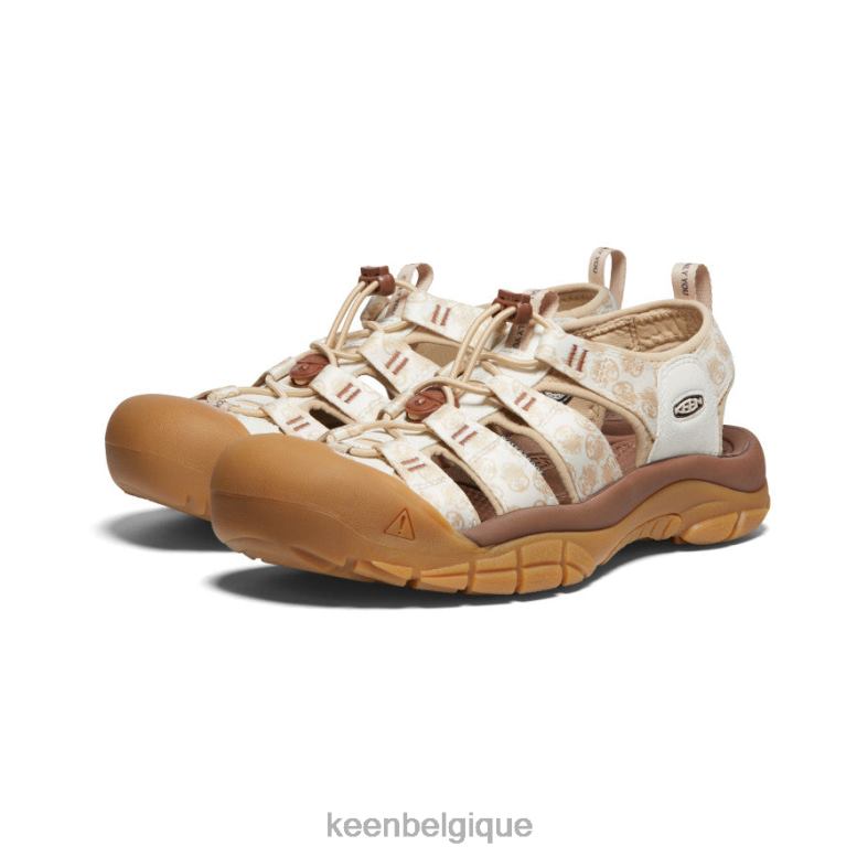 chaussure KEEN newport rétro x ours fumé ours enfumé/smores Hommes PD0JD83