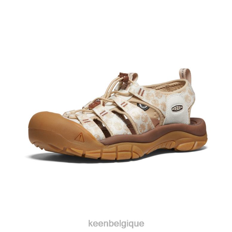 chaussure KEEN newport rétro x ours fumé ours enfumé/smores Hommes PD0JD83