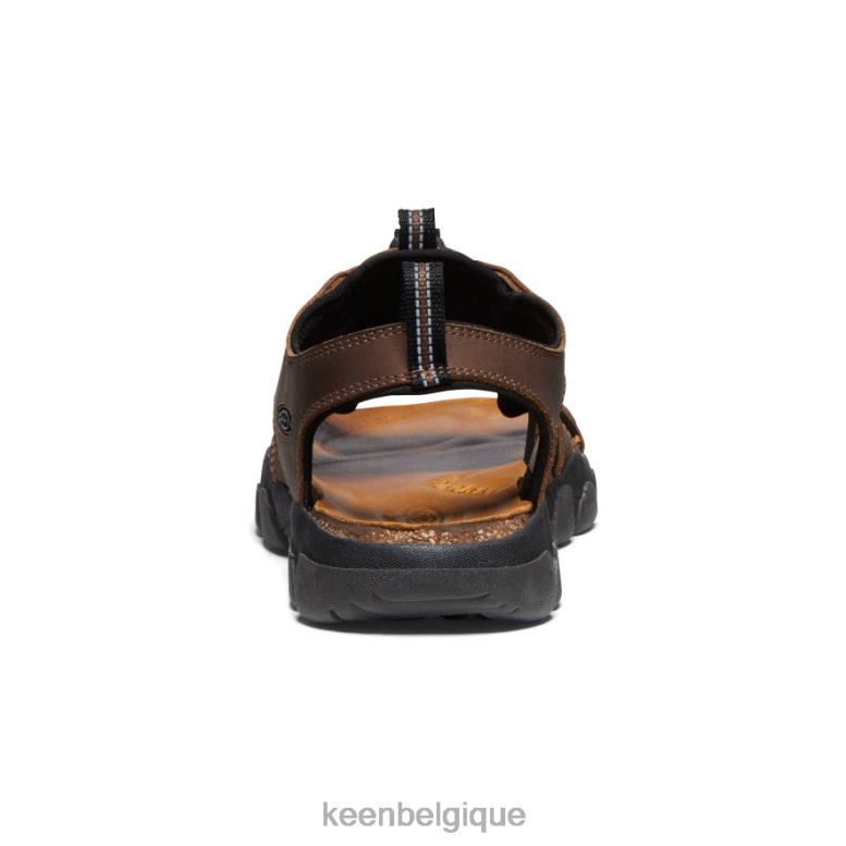 chaussure KEEN sandale daytona ii bison/noir Hommes PD0JD34