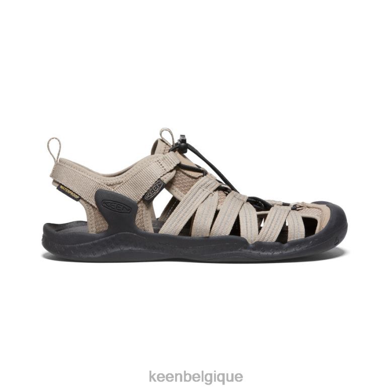 chaussure KEEN sandale drift creek h2 loup des bois/noir Hommes PD0JD110