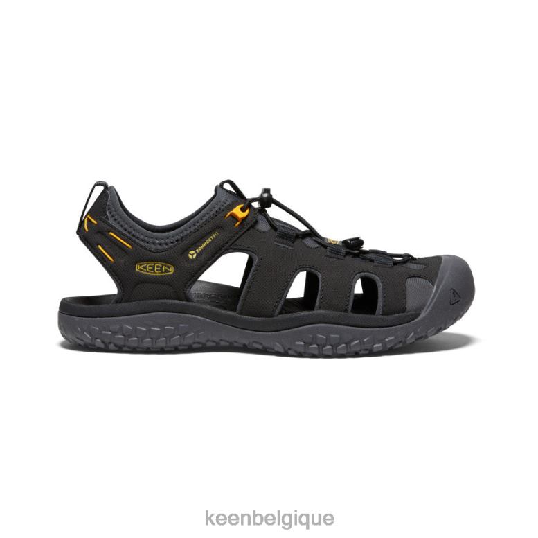chaussure KEEN sandale solr or noir Hommes PD0JD342