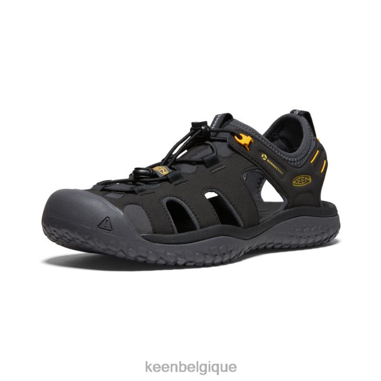 chaussure KEEN sandale solr or noir Hommes PD0JD342