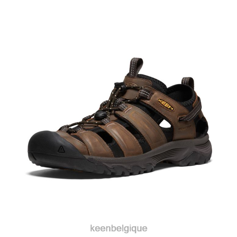 chaussure KEEN sandale targhee iii bison/paillis Hommes PD0JD196