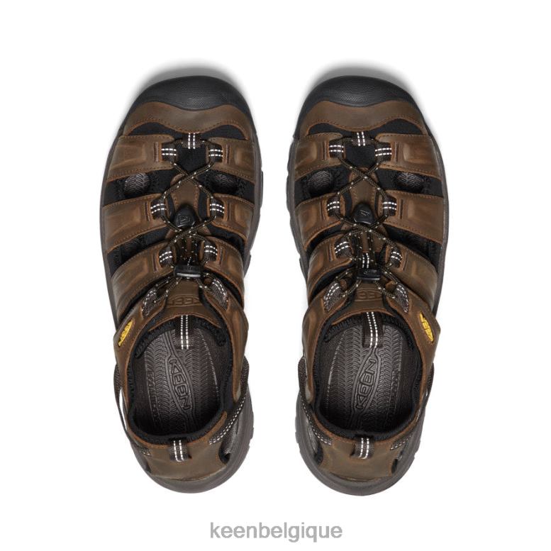 chaussure KEEN sandale targhee iii bison/paillis Hommes PD0JD196