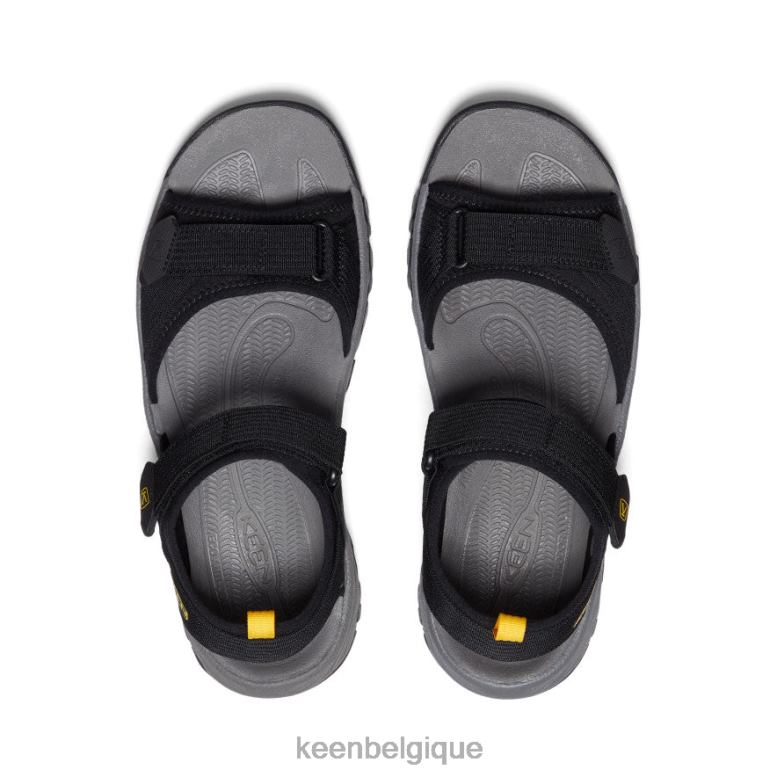 chaussure KEEN targhee iii à bout ouvert h2 noir jaune Hommes PD0JD318