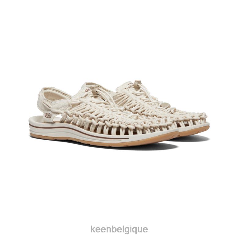 chaussure KEEN toile unique toile naturelle/bouleau Hommes PD0JD105