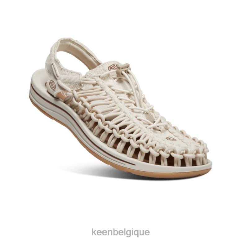 chaussure KEEN toile unique toile naturelle/bouleau Hommes PD0JD105