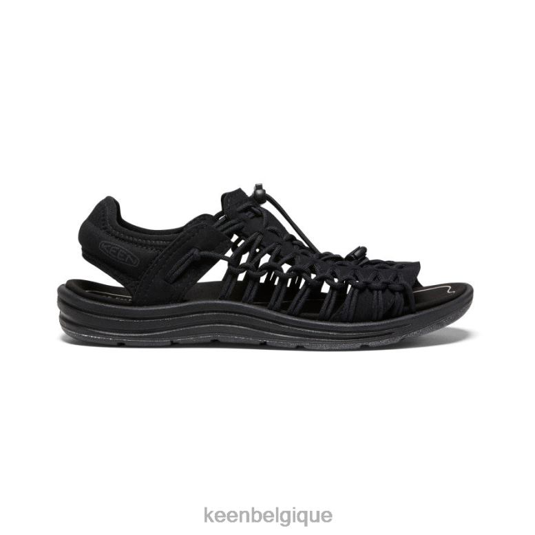 chaussure KEEN uneek ii bout ouvert noir Hommes PD0JD18