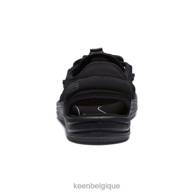 chaussure KEEN uneek ii bout ouvert noir Hommes PD0JD18