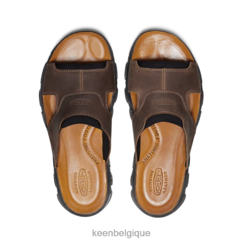 chaussure KEEN toboggan daytona ii bison/noir Hommes PD0JD26