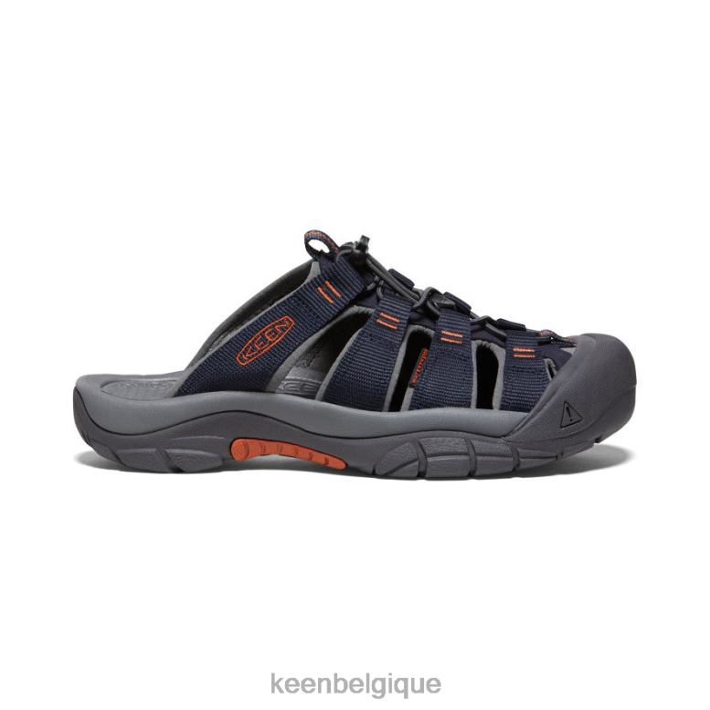 chaussure KEEN toboggan de Newport Capitaine ciel/Bombay marron Hommes PD0JD30