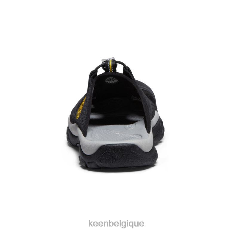 chaussure KEEN toboggan de Newport noir jaune Hommes PD0JD31