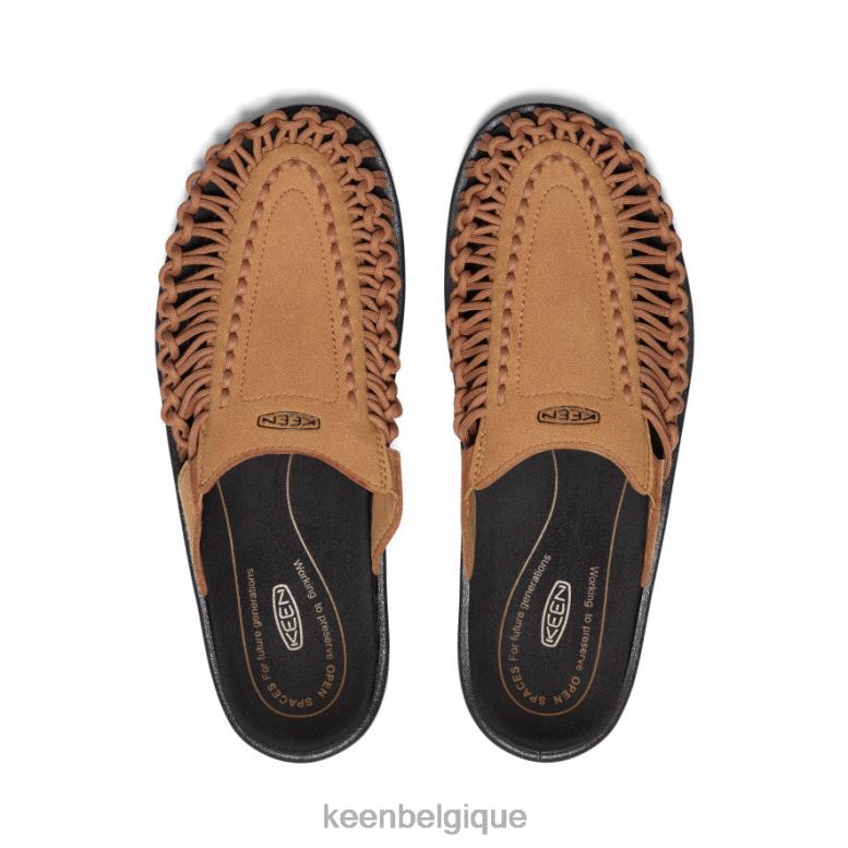 chaussure KEEN uneek ii diapositive épice cathay/noir Hommes PD0JD330