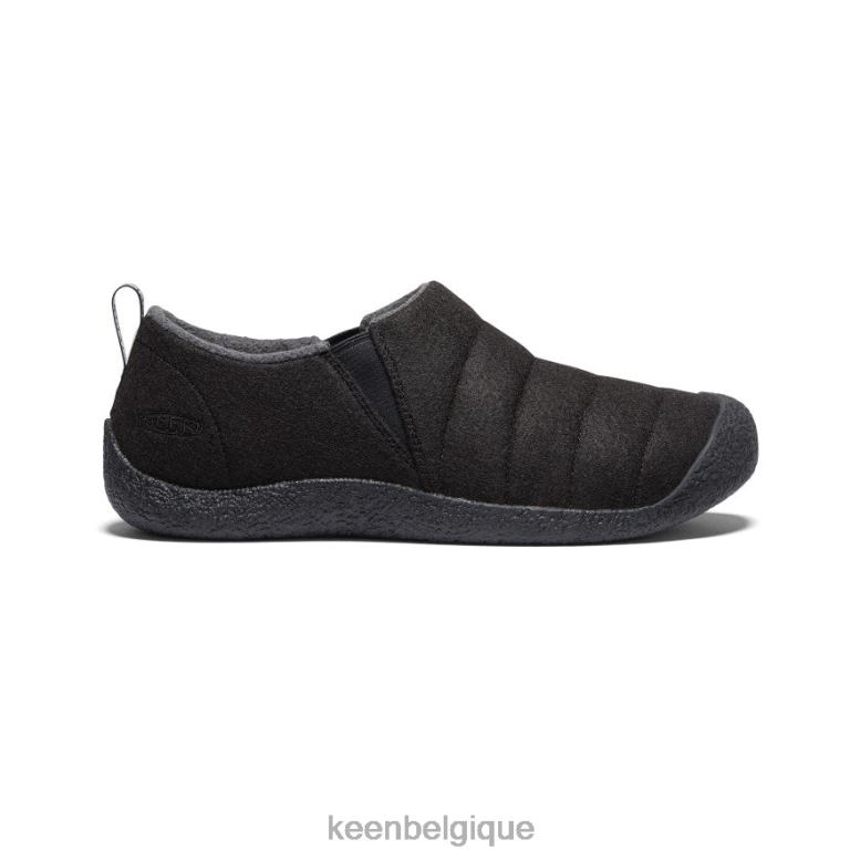 chaussure KEEN comment ii feutre noir/noir Hommes PD0JD268