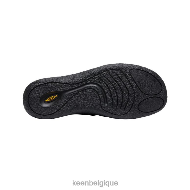 chaussure KEEN comment ii feutre noir/noir Hommes PD0JD268