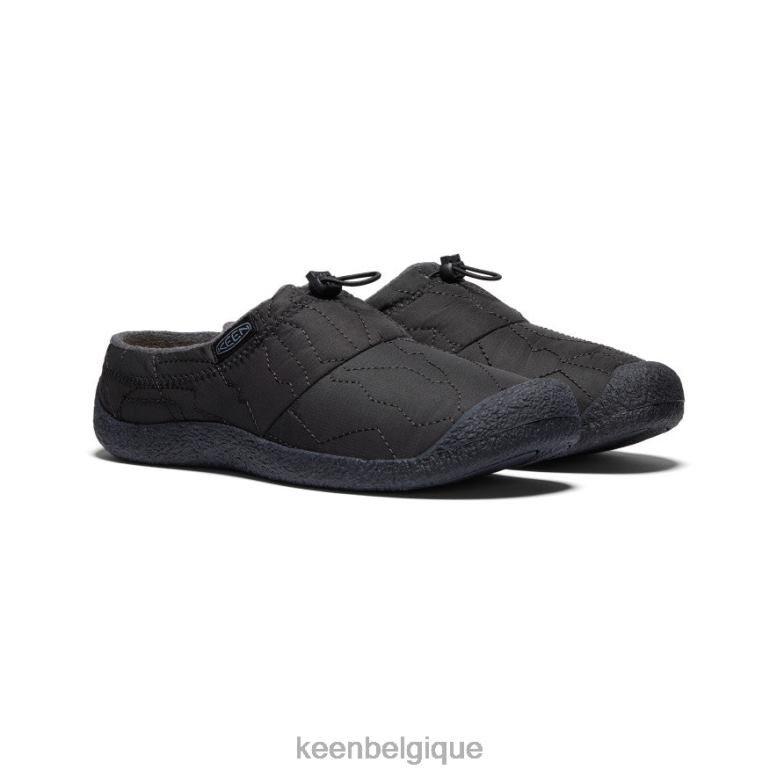 chaussure KEEN diapositive Howser III triple noir/noir Hommes PD0JD96