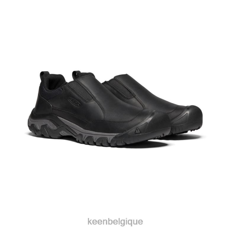chaussure KEEN targhee iii à enfiler noir/aimant Hommes PD0JD322