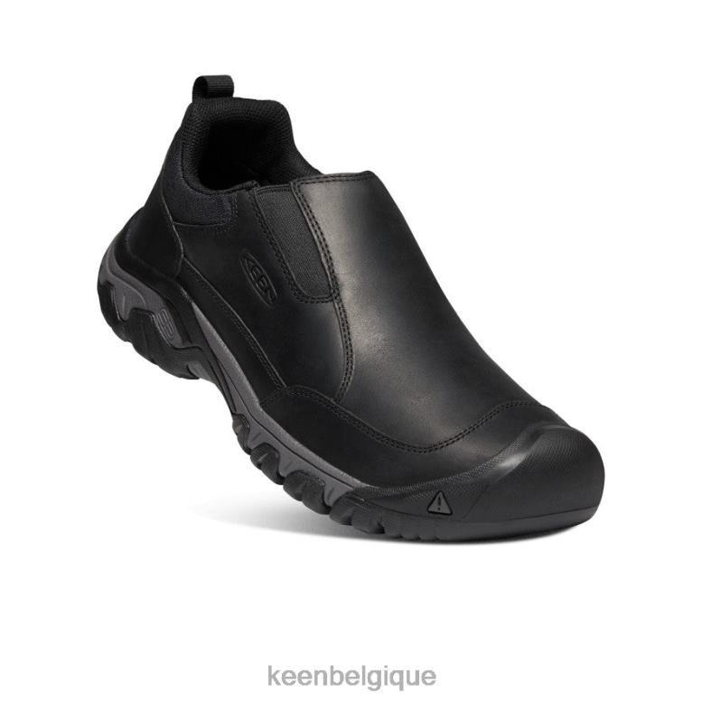 chaussure KEEN targhee iii à enfiler noir/aimant Hommes PD0JD322
