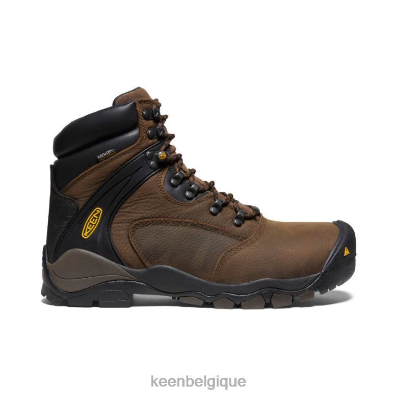 chaussure KEEN Louisville 6" cascade marron Hommes PD0JD292