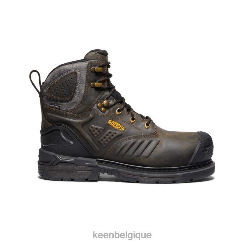 chaussure KEEN Philadelphie 6" cascade marron/noir Hommes PD0JD361