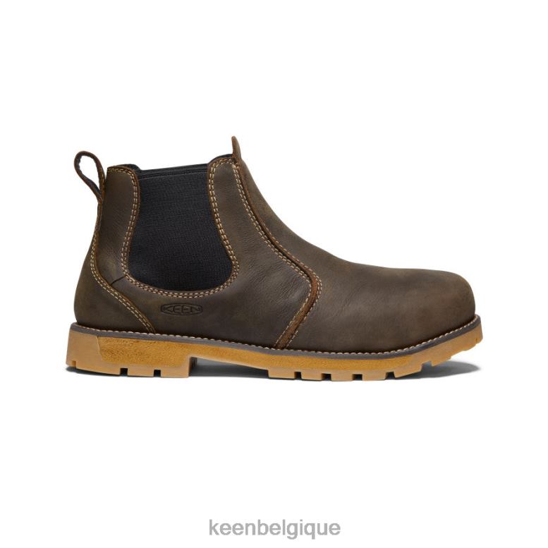 chaussure KEEN Seattle Romeo (embout en aluminium) cascade marron/gomme Hommes PD0JD200