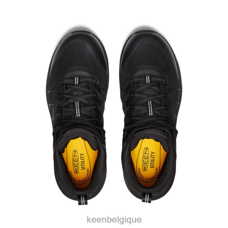 chaussure KEEN Vista Energy Mid Int Met (embout en fibre de carbone) Corbeau noir Hommes PD0JD38