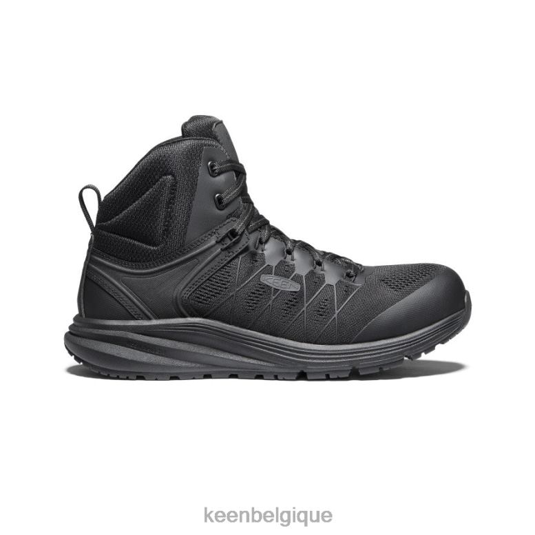 chaussure KEEN Vista Energy Mid (embout en fibre de carbone) Corbeau noir Hommes PD0JD139