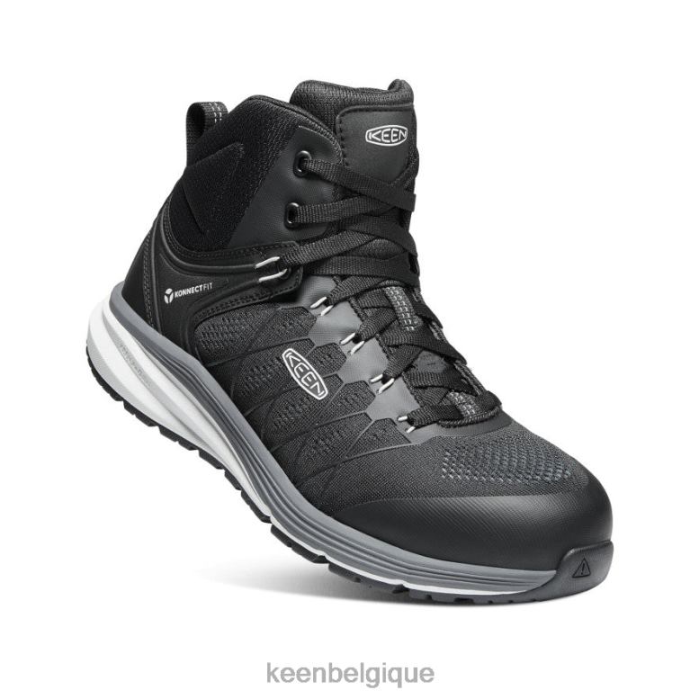 chaussure KEEN Vista Energy Mid (embout en fibre de carbone) vapeur/noir Hommes PD0JD140