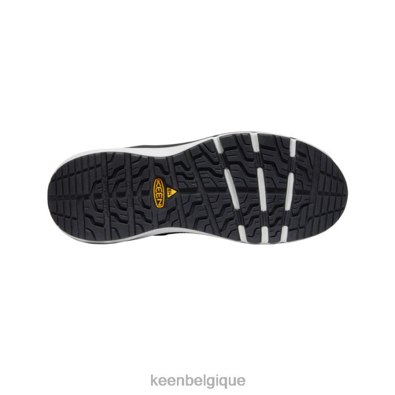 chaussure KEEN botte imperméable à crochet rouge (bout souple) tabac/noir Hommes PD0JD136