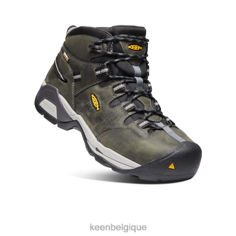 chaussure KEEN botte imperméable detroit xt (embout en acier) aimant/paloma Hommes PD0JD243