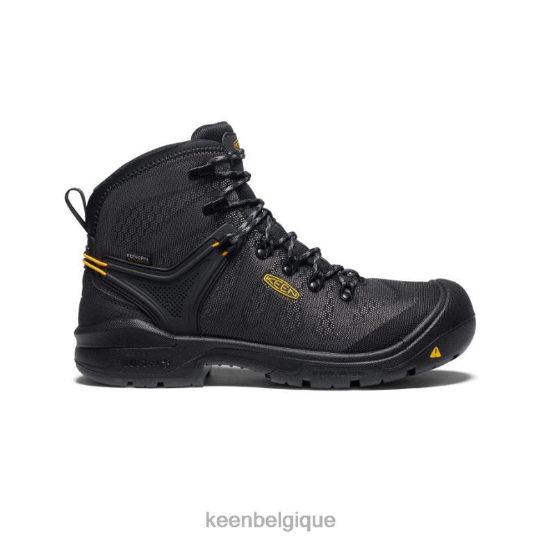 chaussure KEEN cher-né 6" noir/gris acier Hommes PD0JD365