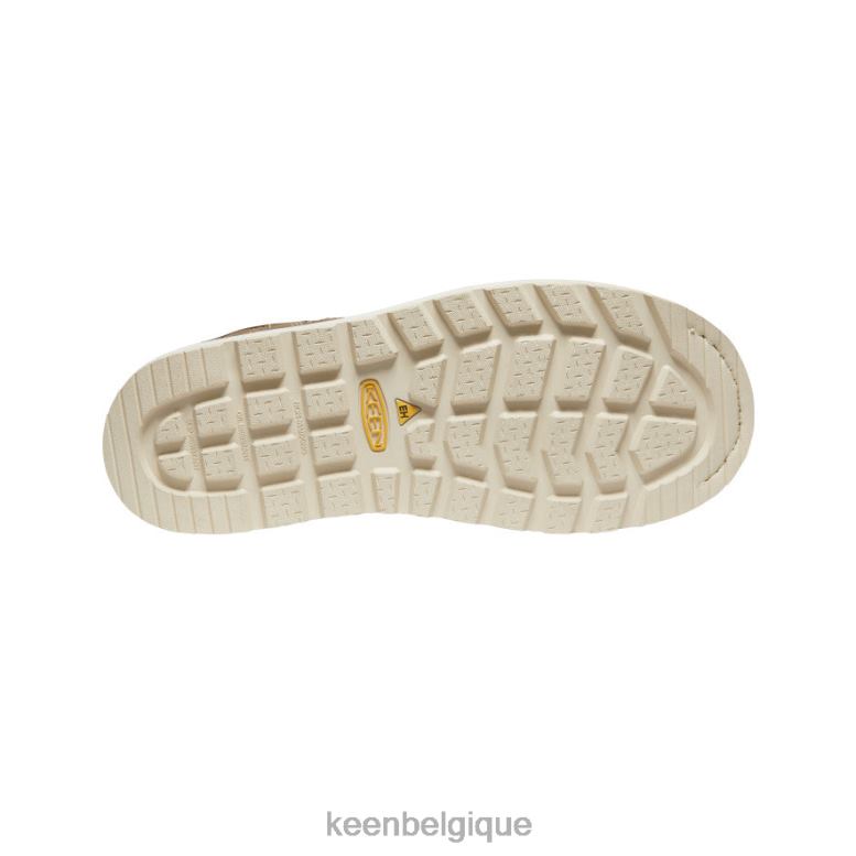 chaussure KEEN cincinnati Wellington (bout souple) belge/blanc cassé Hommes PD0JD279
