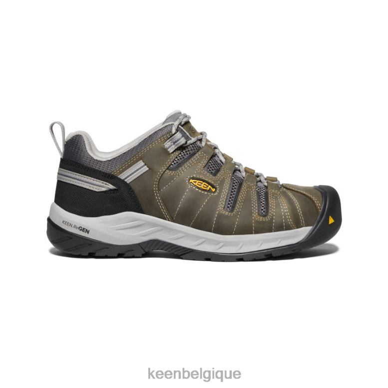 chaussure KEEN Flint II (embout en acier) gargouille/paloma Hommes PD0JD253