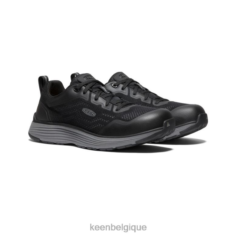 chaussure KEEN Sparta 2 ESD (bout souple) gris acier/noir Hommes PD0JD198