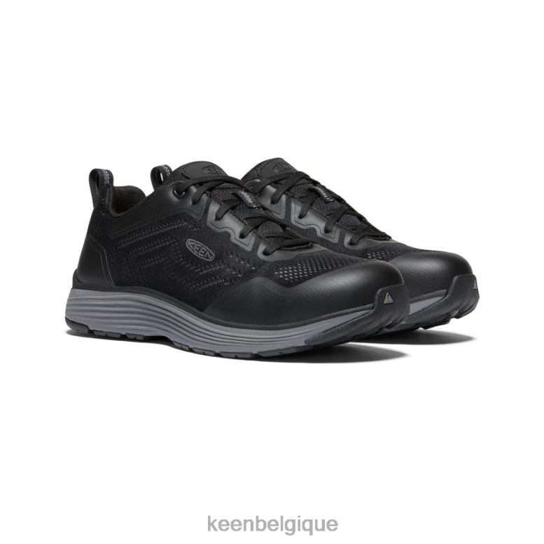 chaussure KEEN Sparta 2 (embout en aluminium) gris acier/noir Hommes PD0JD60
