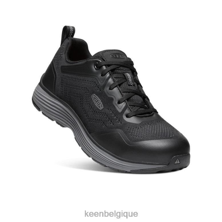 chaussure KEEN Sparta 2 (embout en aluminium) gris acier/noir Hommes PD0JD60