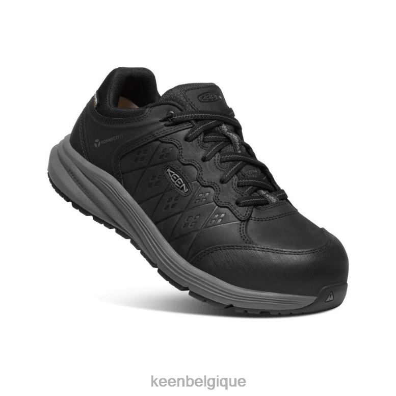 chaussure KEEN Vista Energy+ imperméable (embout en fibre de carbone) noir/bronze métal Hommes PD0JD163
