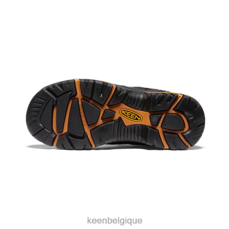 chaussure KEEN braddock bas (embout en acier) noir/bossa nova Hommes PD0JD355
