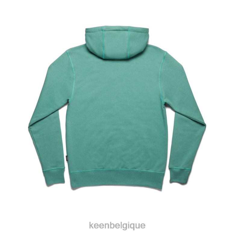 vêtements KEEN randonnée plus à capuche épicéa bleu Hommes PD0JD341