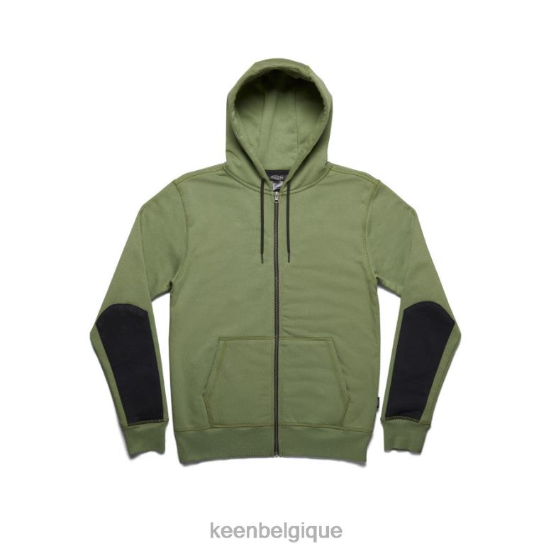 vêtements KEEN sweat à capuche olivine Hommes PD0JD340
